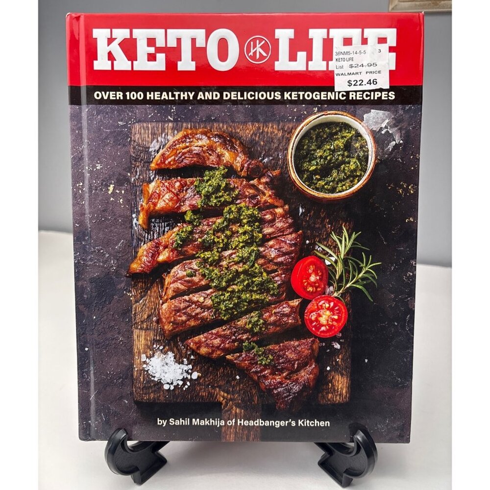 Keto Life by Sahil Makhija Over 100 Healthy &Delicious Ketogenic Recipes Hardcov